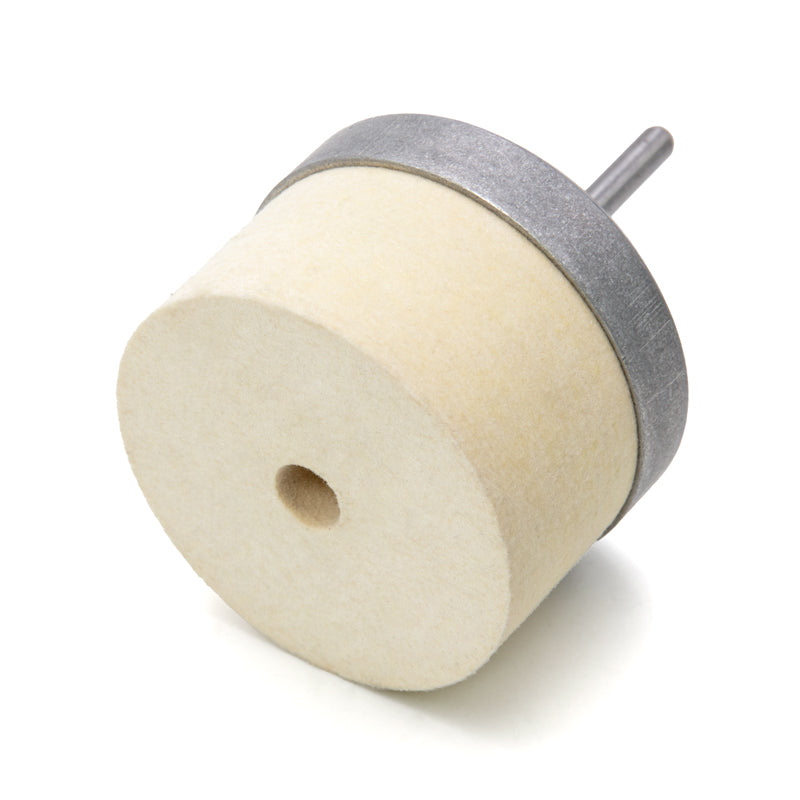 FHC Polishing HD Head Assembly Complete With Head/Felt/Threaded Shank Adapter