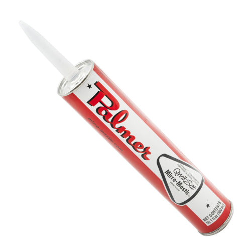 FHC Palmer Qwikset Mirro-Mastic® - 10.1 Oz. Cartridge (AC) - Black
