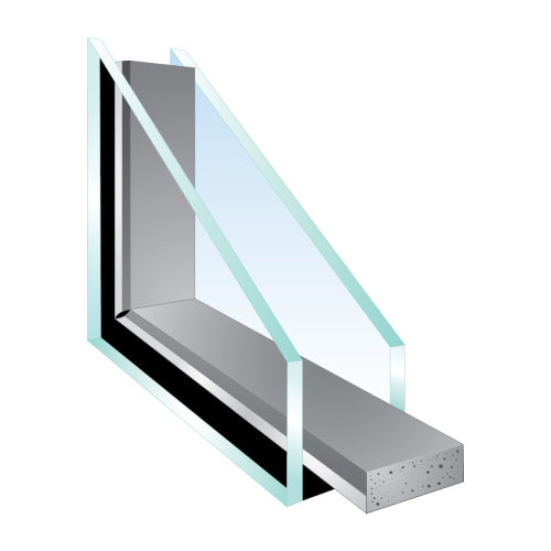 FHC Super Spacer Premium Plus 3/16" X 1/2" X 800' Roll - Grey