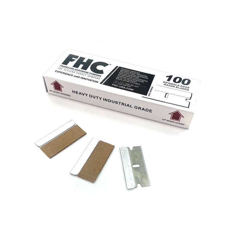 FHC Single-Edge Razor Blades - 100 Pk