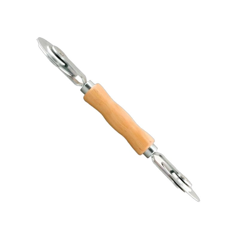 FHC Double Ended Screen Spline Steel Roller - 3" X 1/6" And 3" X 1/8" Wheels