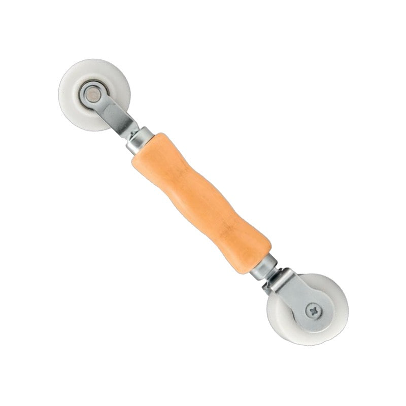 FHC Screen Spline Combo Tool 2" X 1/8" Nylon Roller And 2" Steel Flat Edge Roller