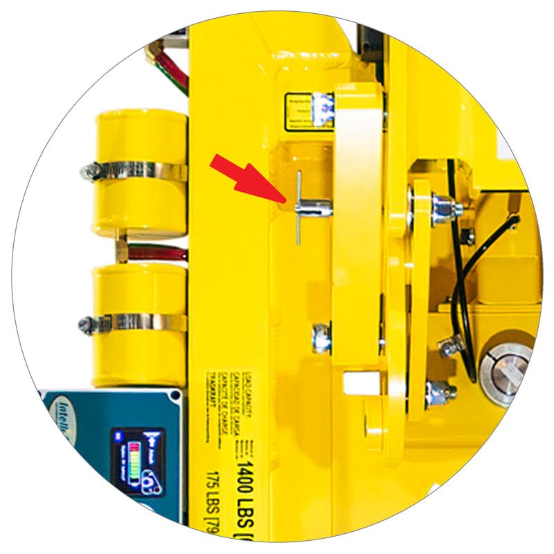 FHC Wood's MRTA8 Tilt Lock Spring Plunger With T-Handle 5/8"-11 Thread