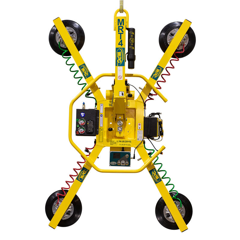 FHC Woods Vacuum Lifter-Manual Rotation Tilt - 700LB Capacity W/Intelli-Grip Technology