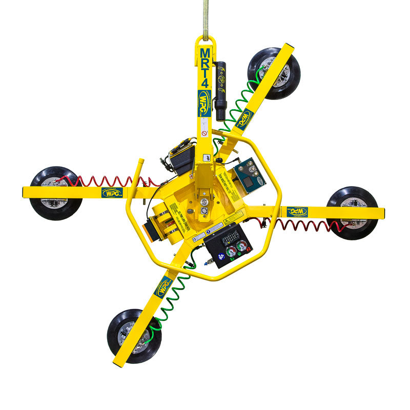 FHC Woods Vacuum Lifter-Manual Rotation Tilt - 700LB Capacity W/Intelli-Grip Technology