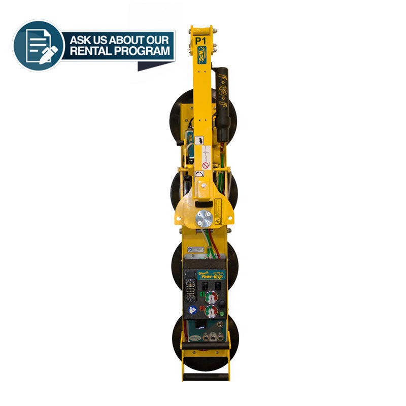 FHC Wood's P1 Channel Lifter 700LB Capacity W/Intelli-Grip Technology - 12V DC 11" Diameter Pads