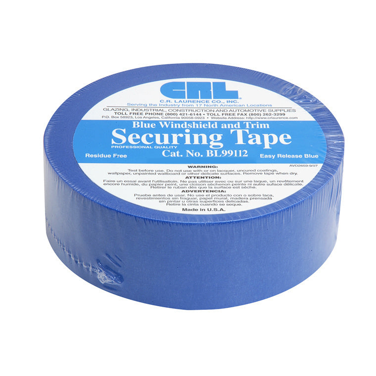 CRL Blue 1-1/2" Windshield and Trim Securing Tape