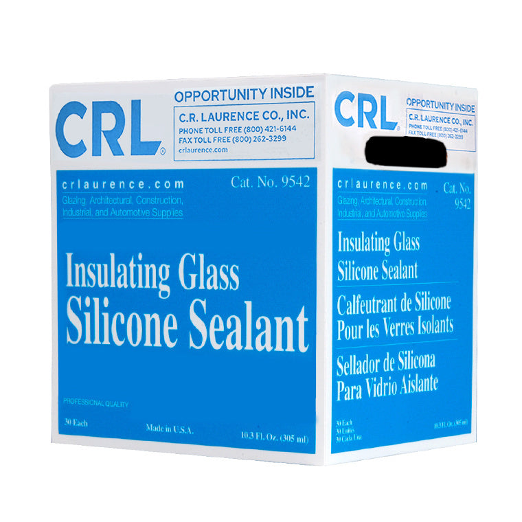 CRL Black 10.3 Fl. Oz. Insulating Glass Silicone Sealant