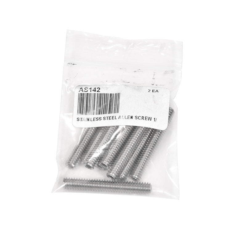CRL Stainless 2" Long 1/4-20 Allen Screw for 3/4" and 1" Standoffs