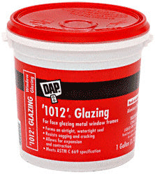 CRL Gray DAP® '1012'® Glazing Metal Sash Putty - Gallon *DISCONTINUED*