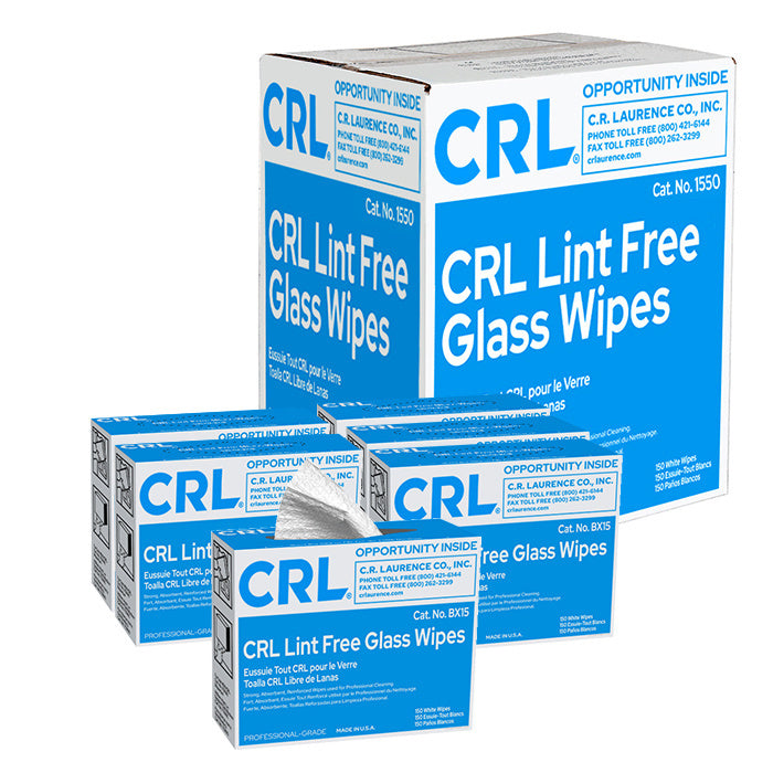 CRL Lint-Free Glass Wipes