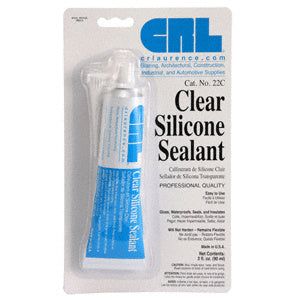 CRL Silicone Sealant 3 Fluid Ounce Squeeze Tube