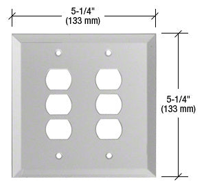 CRL Six Despard Glass Mirror Plate