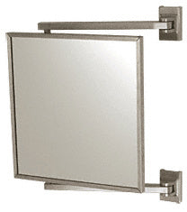 CRL 11" x 11" Pivot-N-Vue Double Hinged Mirror
