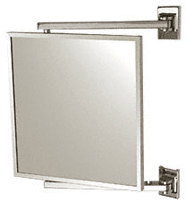 CRL 11" x 11" Pivot-N-Vue Double Hinged Mirror