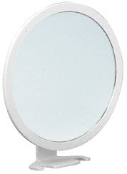 CRL 6" Designer Fogless 1X to 5X Magnification Mirror with White Frame