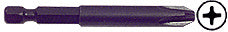CRL No.3 Phillips 5/16" Screw Gun Bit 3-1/2" Long