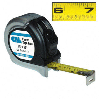 CRL 12' Power Tape Rule 5/8" Wide *DISCONTINUED*