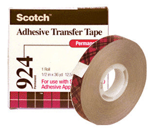 CRL Translucent 3M® 1/2" Adhesive Transfer Tape in Individual Boxes *DISCONTINUED*