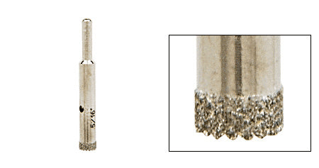 CRL 5/16" AG Series Plated Diamond Drill