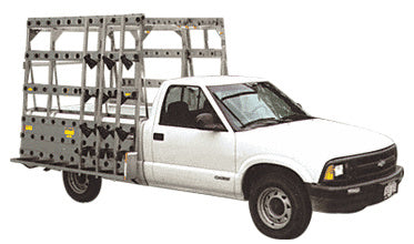 CRL 72" x 72" Aluminum Glass Rack for Mini Pickup Trucks *DISCONTINUED*