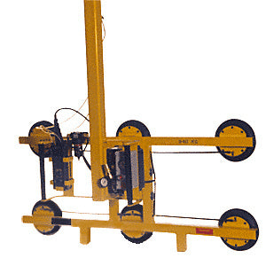 CRL Wood's Powr-Grip® AC Powered C-Frame Vertical Lifter 6-Cup Vacuum Lifter 750 Series *DISCONTINUED*