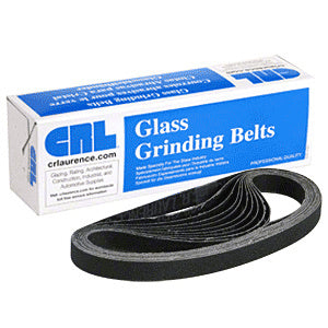 CRL 1/2" x 18" 220X Grit Silicon Carbide Abrasive Belt - 10/Bx