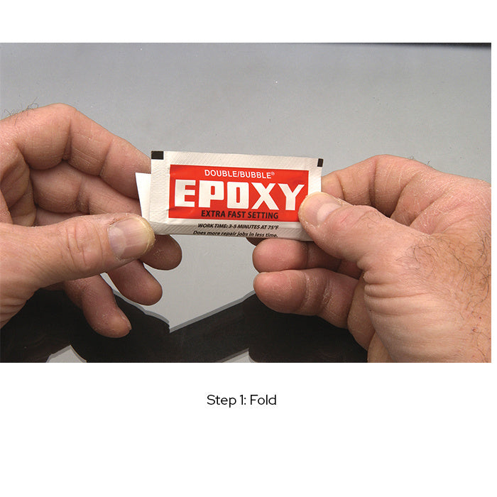 CRL Double/Bubble® Extra Fast Setting Epoxy - 3.5 grams (.12 oz.)