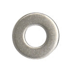 CRL Stainless 1/4"-20 Flat Washers for 3/4" and 1" Diameter Standoffs