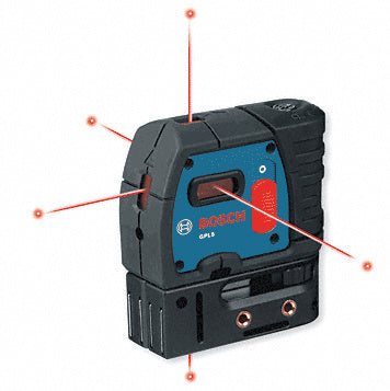CRL Bosch® 5-Point Laser Level *DISCONTINUED*