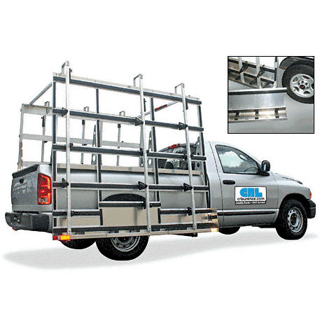 CRL Aluminum Pickup Truck Glass Rack with Wheel Skirt *DISCONTINUED*