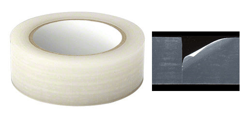 CRL Marcy® 1-1/2" Vinyl Molding Retention Tape - Without Warning