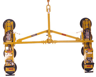 CRL Wood's AC Model Double Channel 7' Spread Vacuum Lifting Frame- 1,200 Pound Capacity *DISCONTINUED*