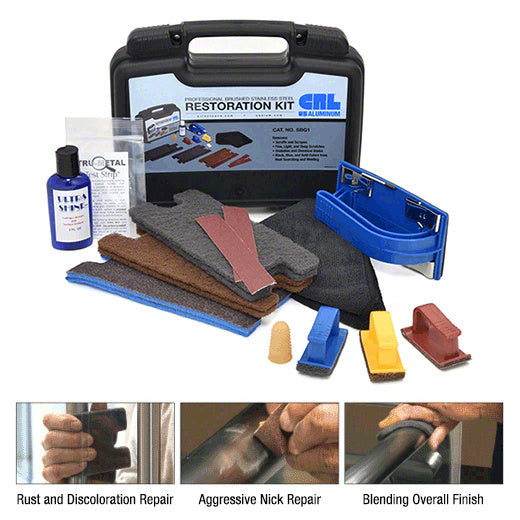 CRL Professional Brushed Stainless Steel Restoration Kit *DISCONTINUED*
