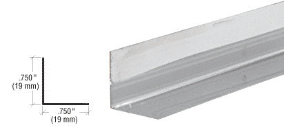 CRL 3/4" Stainless Steel L-Angle