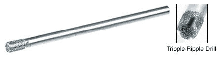 CRL 1.8 mm Tripple-Ripple™ Plated Diamond Drill