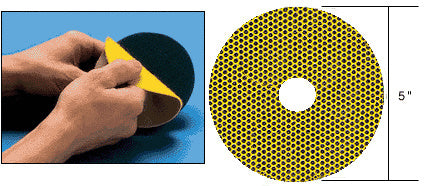 CRL 3M® 5" 400 Grit QRS Mount Flexible Diamond Disc