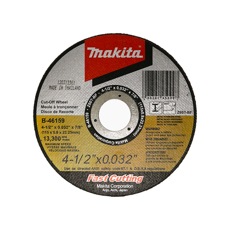 FHC Makita 4-1/2" Ultra Thin Cut-Off Wheels