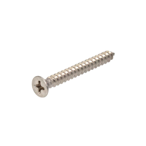 FHC Flat Phillips Screw Type A Stainless Steel - 100/PK
