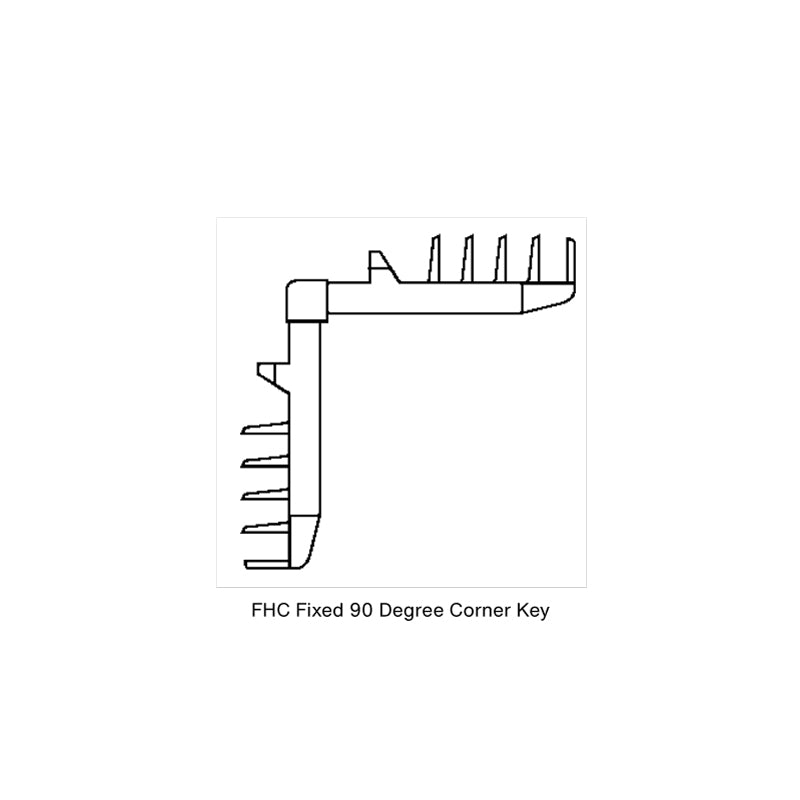 FHC Fixed 90 Degree Corner Key