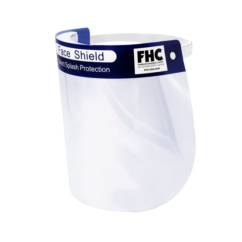FHC Face Protection Shields Reusable (10 Shields Per Pack)