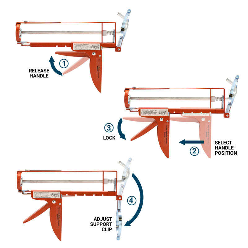 FHC Ergo Adjustable Caulking Gun