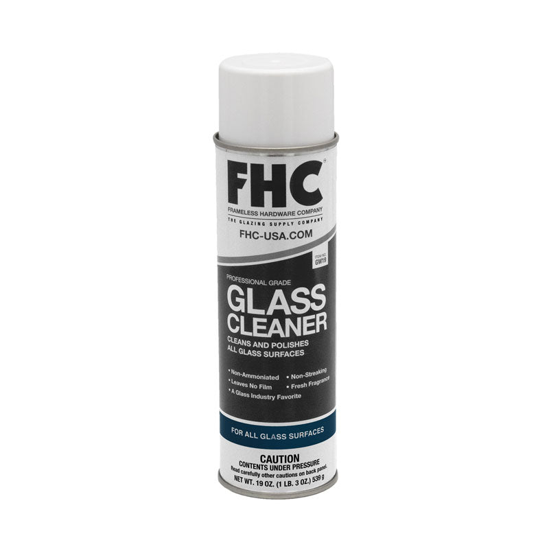 FHC Glass Cleaner - Case Of 12 - 19 Oz. Cans