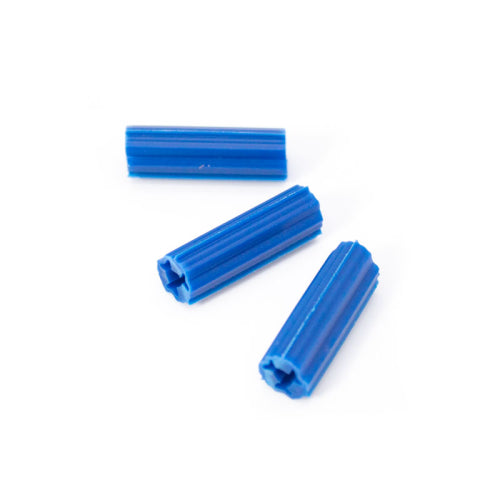 FHC Plastic Expansion Anchors 5/16" X 1" - 100/PK Blue