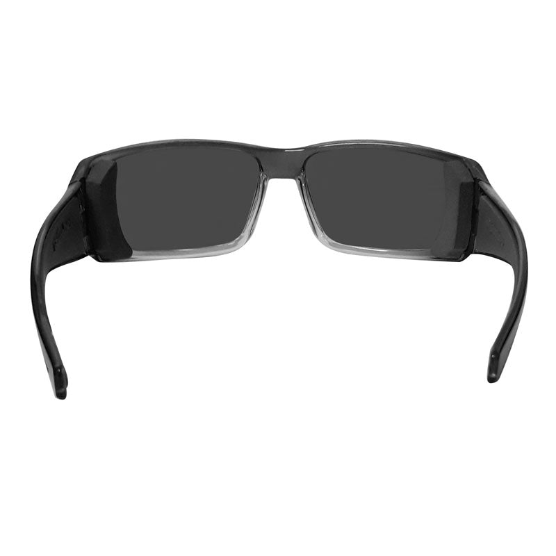FHC Bomber Safety Eyewear - Pipe Series - Silver Mirror Polarized